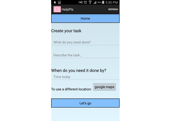 HelpPls – screenshot 3