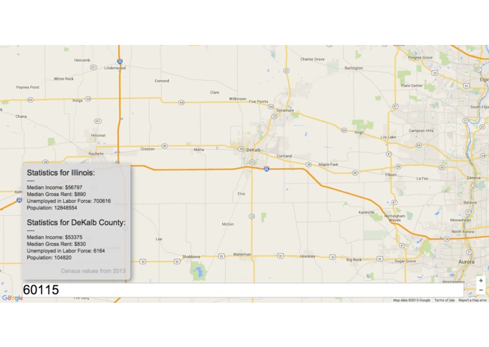 GeoPoverty – screenshot 1