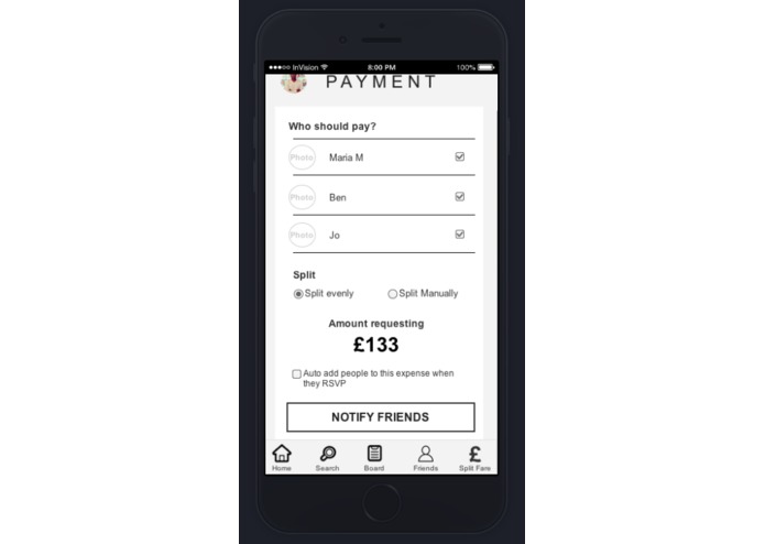 OnBoardMe-Prototype – screenshot 2