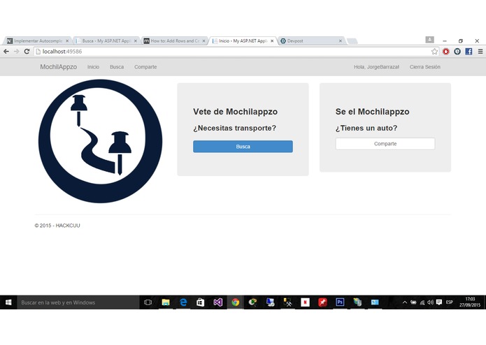 Mochilappzo – screenshot 1