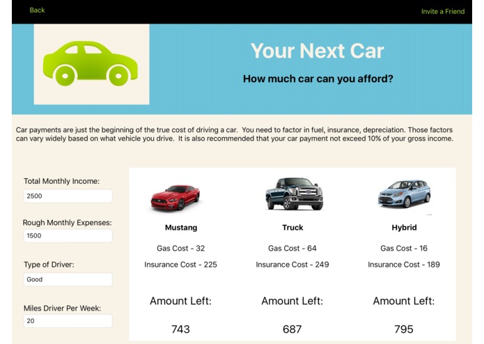 Financial Base – screenshot 2