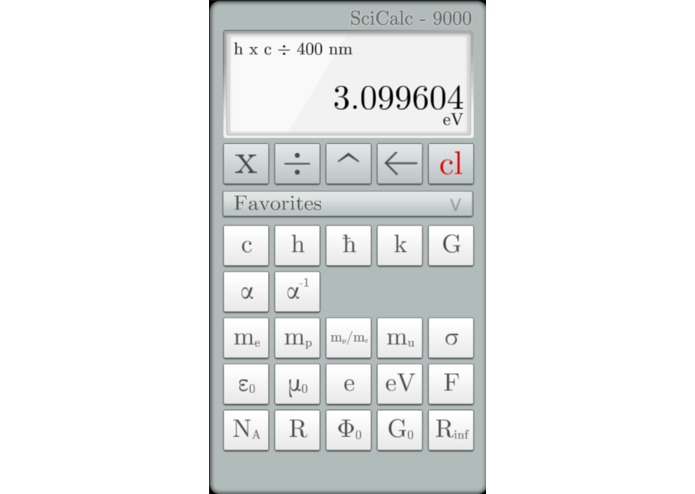 SciCalc-9000 – screenshot 2