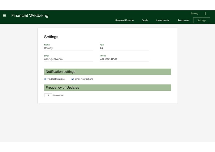 Financial Wellbeing – screenshot 5