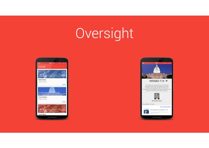 Oversight – screenshot 1