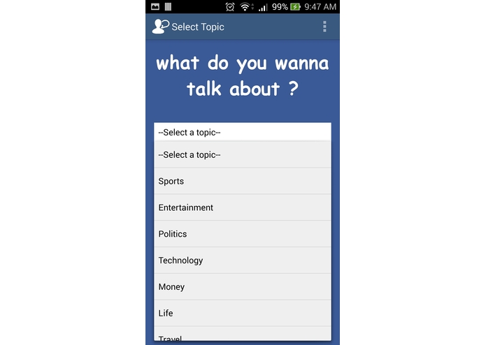 wanna talk – screenshot 3
