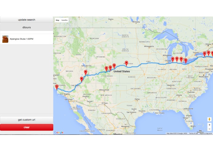 dtour – screenshot 2