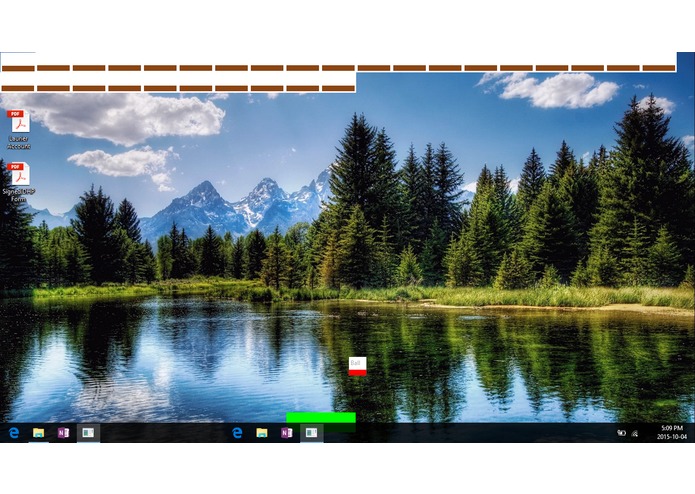 Windows Brick Breaker – screenshot 1