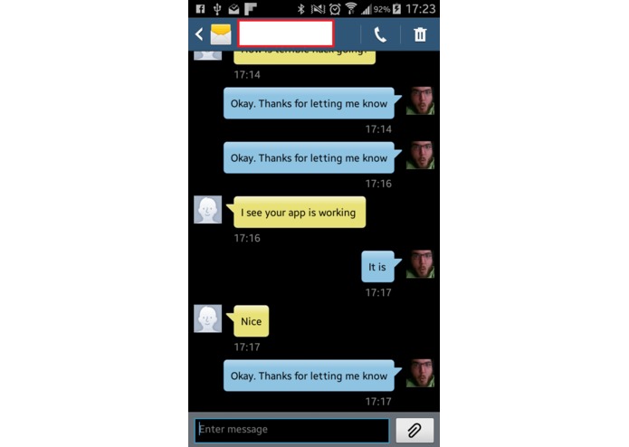 TerribleTextResponse – screenshot 1