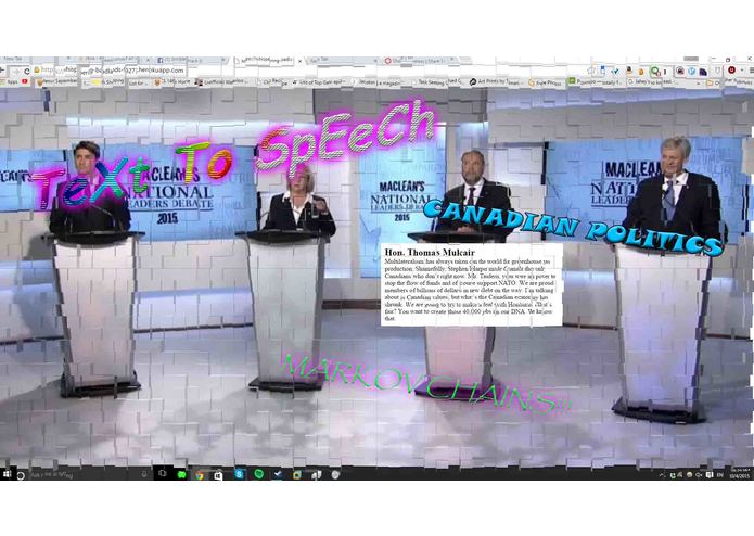 Debate Simulator 2015 – screenshot 1
