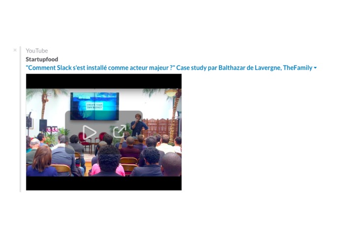 Slack's Youtube Integration – screenshot 1