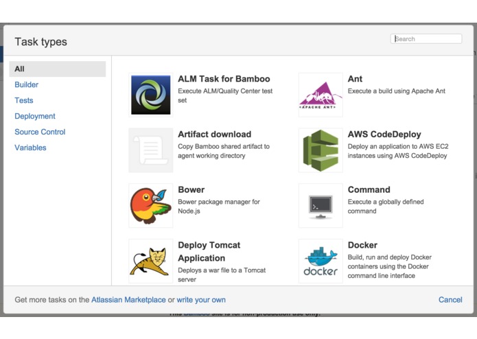 ALM Task for Bamboo – screenshot 2