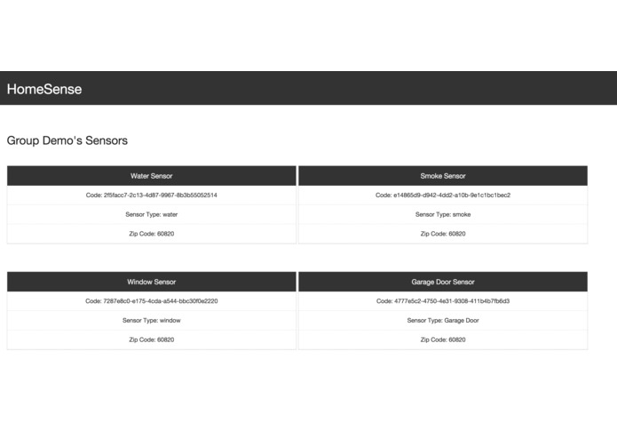 Homesense – screenshot 3