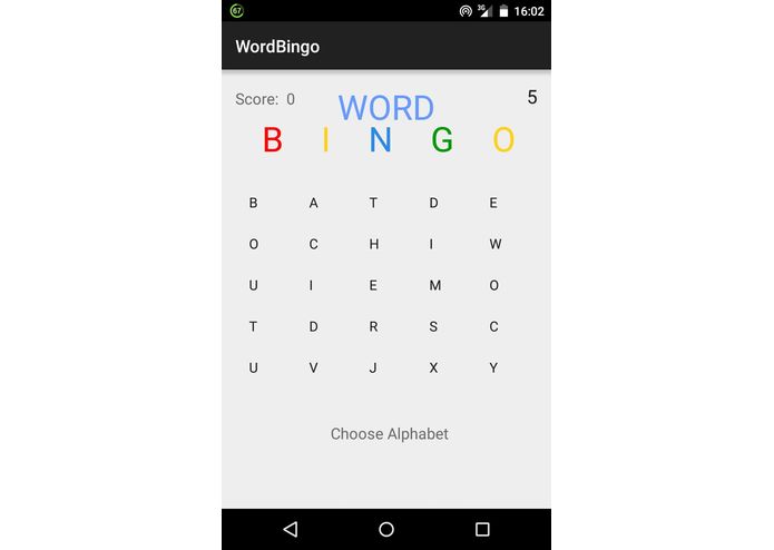 WordBingo – screenshot 1
