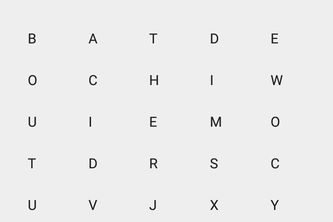WordBingo