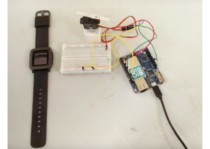 Pebble Wireless Door Unlock – screenshot 1