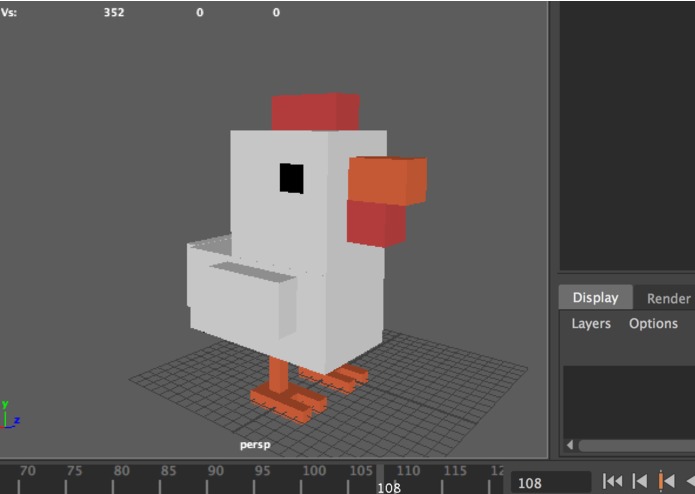 Chicken 3d Model and Arcade Machine – screenshot 1