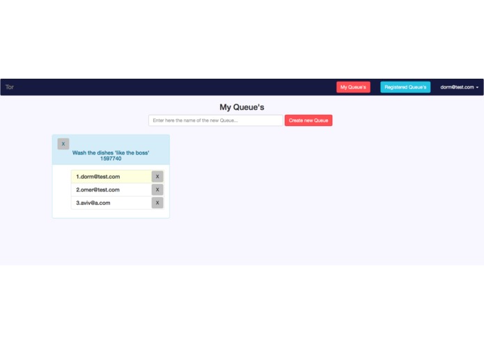 Tor – screenshot 1