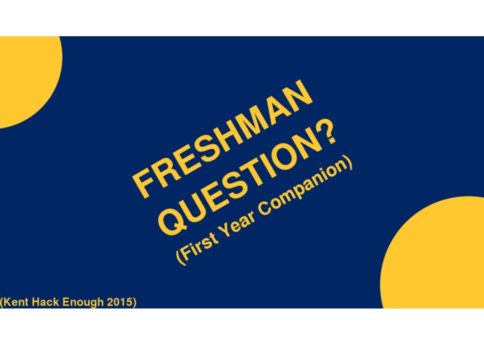 Freshman Question? – screenshot 1