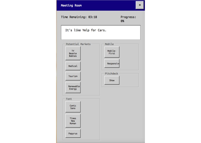 BizDev Meeting – screenshot 1