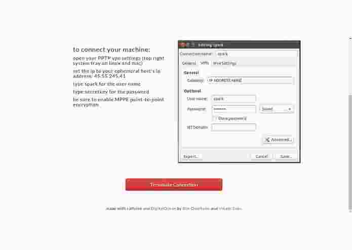 sparkVPN – screenshot 2