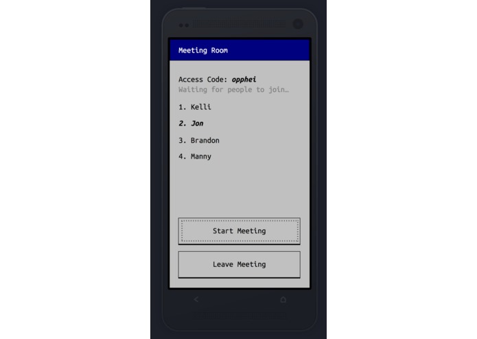 BizDev Meeting – screenshot 3