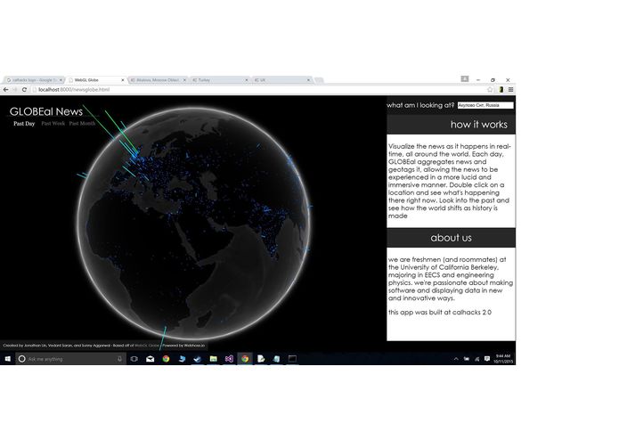 GLOBEal News – screenshot 1