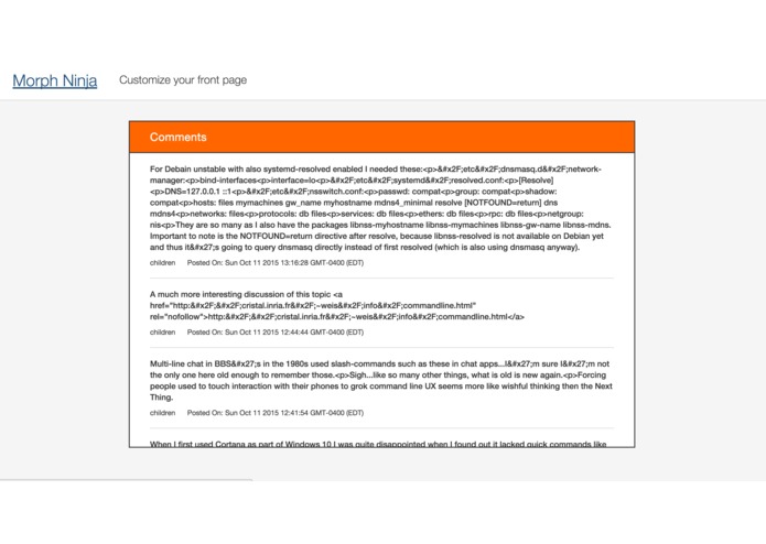 morphninja-meteor – screenshot 3