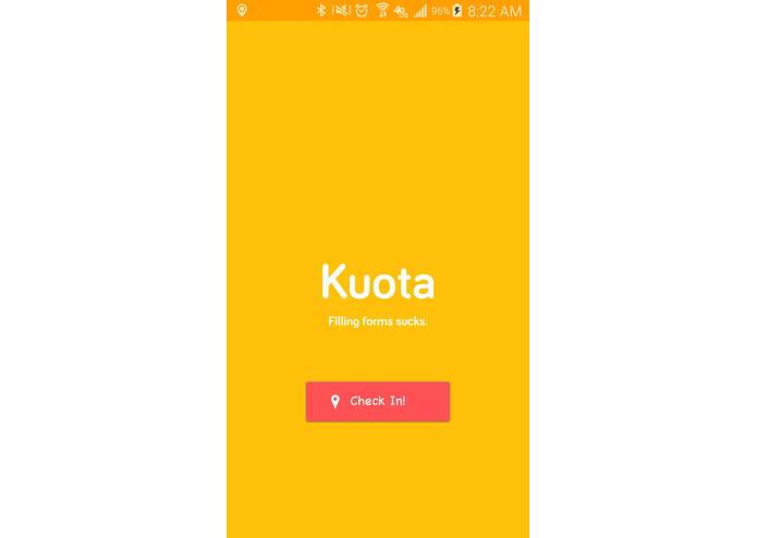 Kuota – screenshot 1