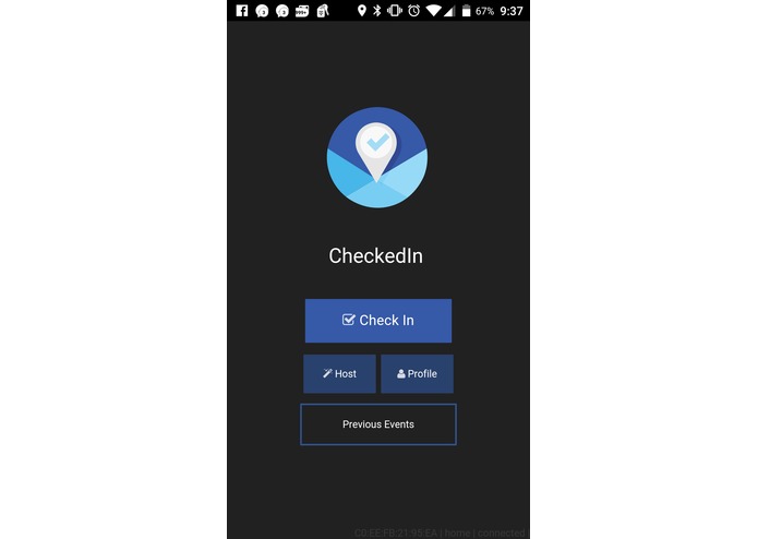 CheckedIn – screenshot 1