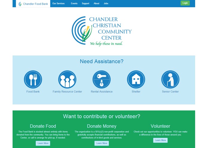 Chandler Food Bank - Helping Those In Need – screenshot 1