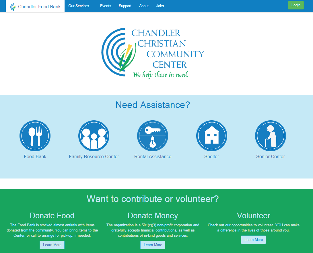 Chandler Food Bank Helping Those In Need Devpost