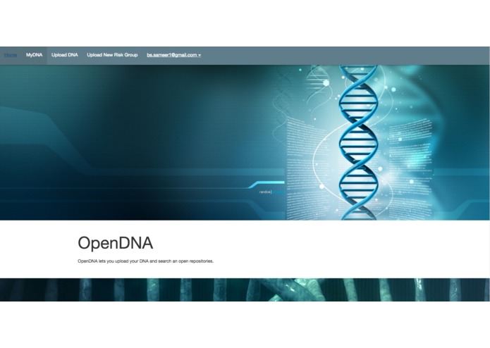 OpenDNA – screenshot 1