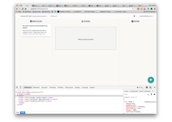 meteor-collaborative-pomodoro-todo – screenshot 1