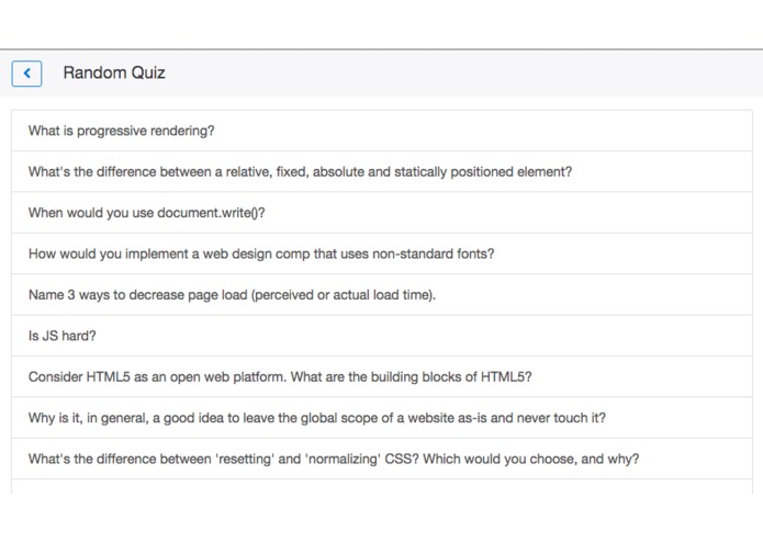 theInterview – screenshot 1