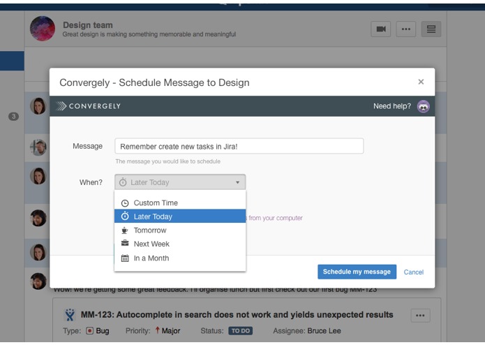 Convergely – screenshot 3