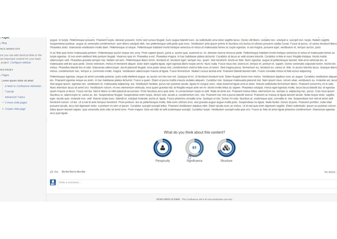 Content Rating for Confluence – screenshot 6