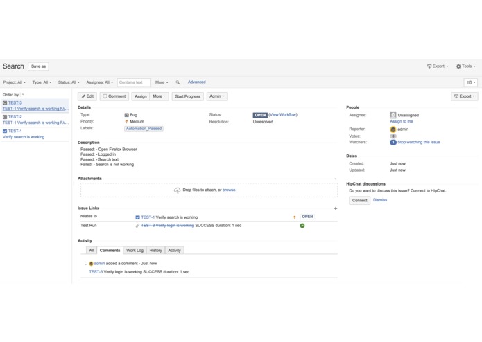 TestLink for Bamboo – screenshot 4
