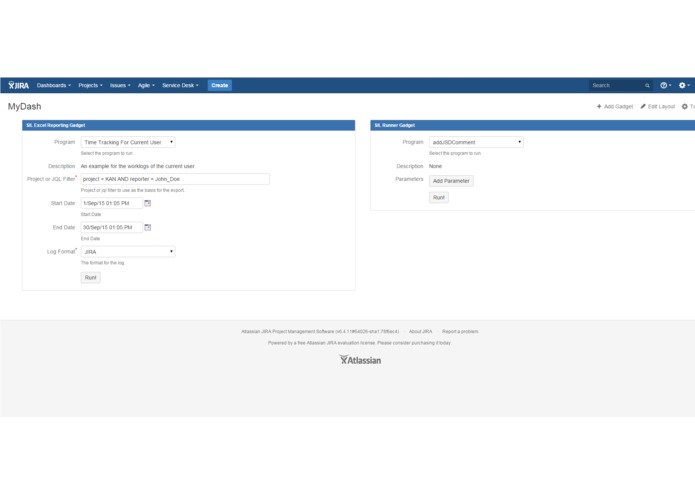 SIL Excel Reporting – screenshot 1