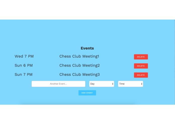 EZSched – screenshot 8