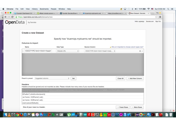 Transfer Socrata.Bluemix – screenshot 6
