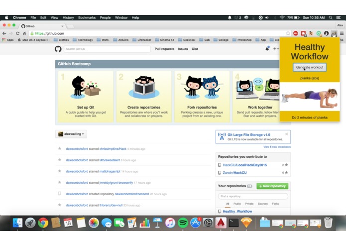 Healthy Workflow – screenshot 1