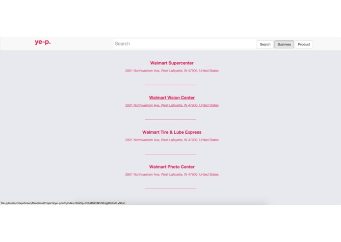 Yep – screenshot 1