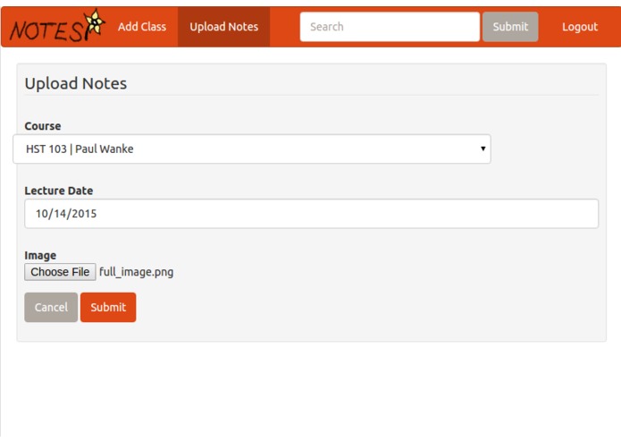 Notesi – screenshot 2