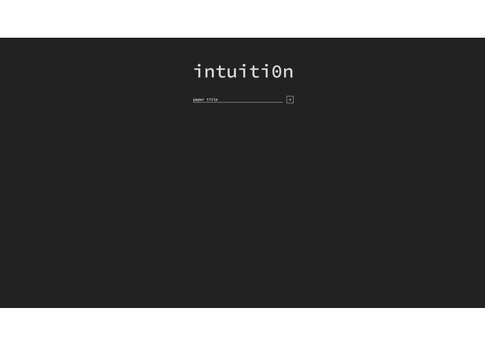 intuiti0n – find seminal papers in any field – screenshot 1