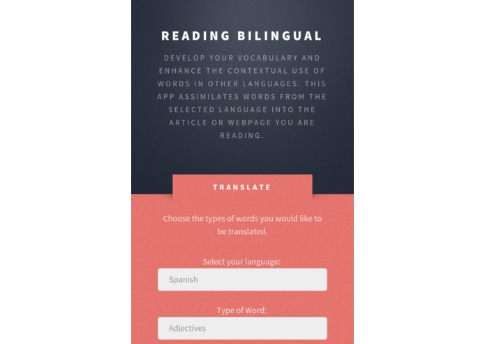Reading Bilingual – screenshot 1