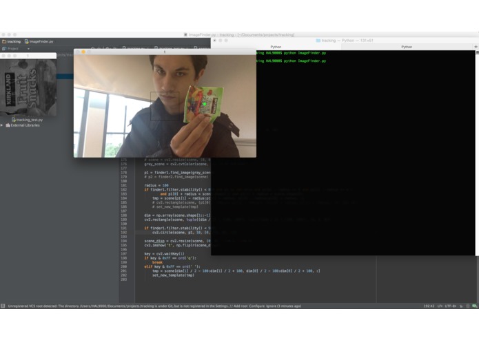 Optical Frame Tracker – screenshot 2