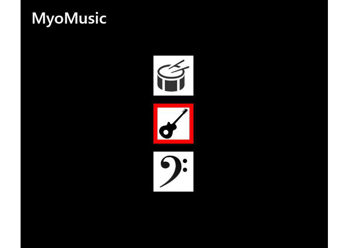MyoMusic – screenshot 1