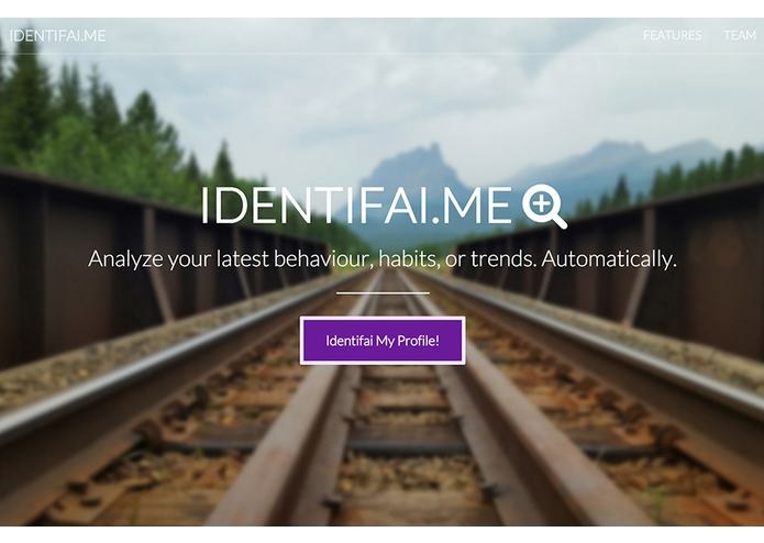 Identifai.me – screenshot 1