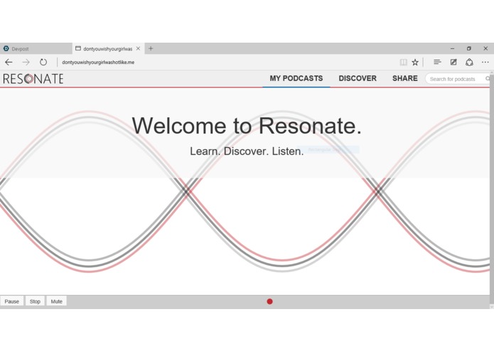Resonate – screenshot 1