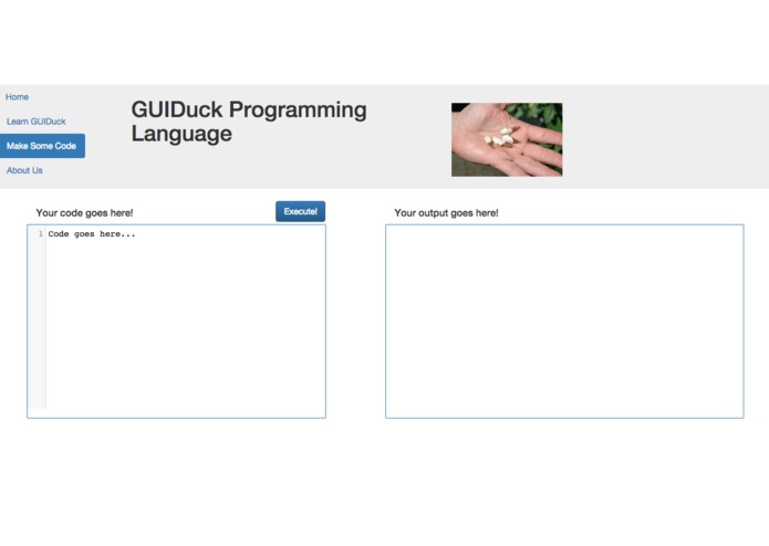 GUIDuck Programming Language – screenshot 1